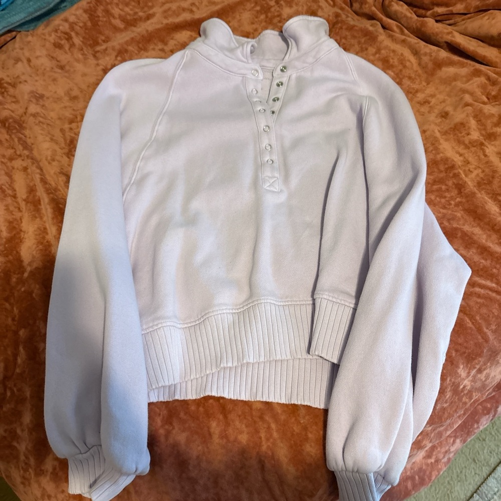 Cozy Lavender Pullover Sweater